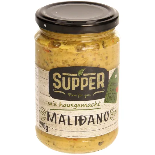 Закуска из зеленых перцев и баклажан Malidzano