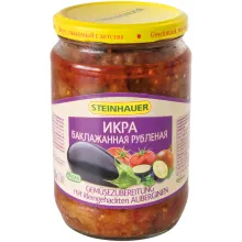 Икра баклажанная рубленая Икра баклажанная рубленая
