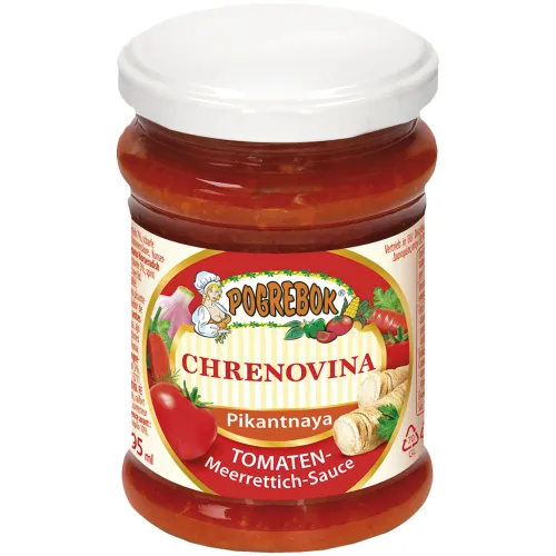 POGREBOK Tomaten - Meerrettich Sauce Chrenovina