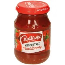 Zweifach konzentriertes Tomatenmark. Pas..