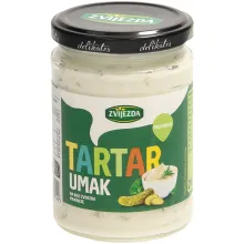 Tartarsoßen mit eingelegten Gurken Tartarsoßen mit eingelegten Gurken
