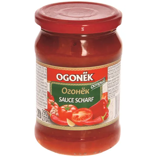 Tomaten-Paprika-Sauce Ogonek, scharf