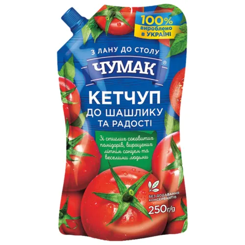 Чумак - томатный кетчуп, для шашлыка