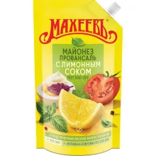 Salatmayonnaise mit Zitronensaftkonzentr..