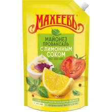 Salatmayonnaise mit Zitronensaftkonzentr..