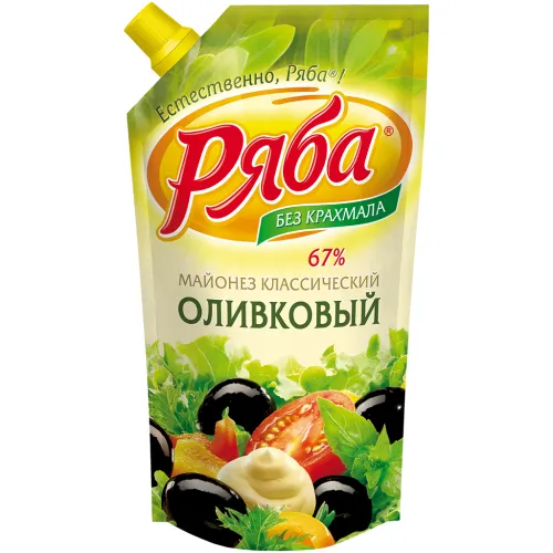 Майонез Ряба -Классический Оливковый