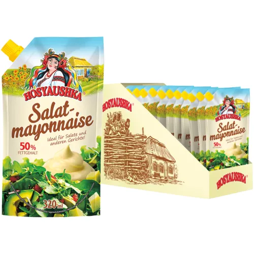 HOSYAUSHKA Salatmayonnaise 50% Fettgehalt