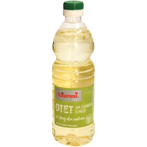 Raureni-Otet din zaharuri si mere Rumänischer Essig aus Glukose und Apfelsaft, 5% Säure