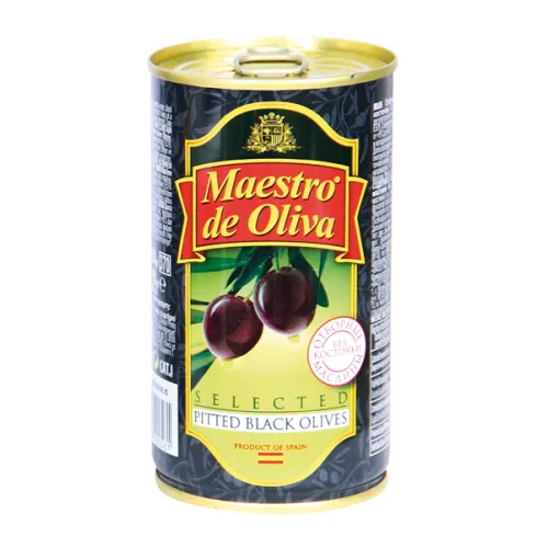 Schwarze Oliven Maestro de OLIVA ohne Stein