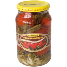 Eingelegte Tomaten nach kawkasischer Art Eingelegte Tomaten nach kawkasischer Art