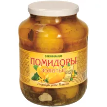 Eingelegte gelbe Tomaten Eingelegte gelbe Tomaten