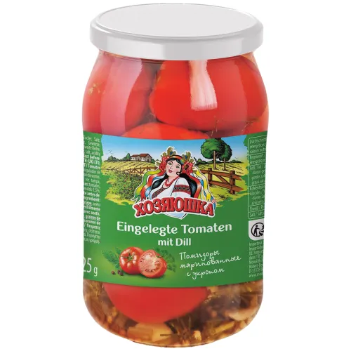 HOSYAUSHKA Томаты маринованные с укропом
