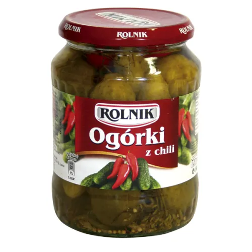 ROLNIK - Eingelegte Gurken mit Chili Ogorki z chili