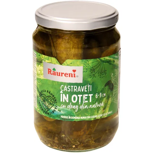 Castraveti 6-9 in otet Маринованные огурцы. Пастеризованные.