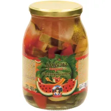 Eingelegte Wassermelonen, scharf Eingelegte Wassermelonen, scharf