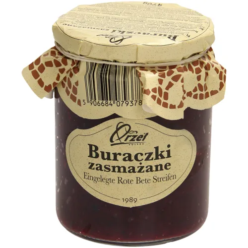 Buraczki Zasmazane Eingelegte Rote Bete Streifen. Pasteurisiert.