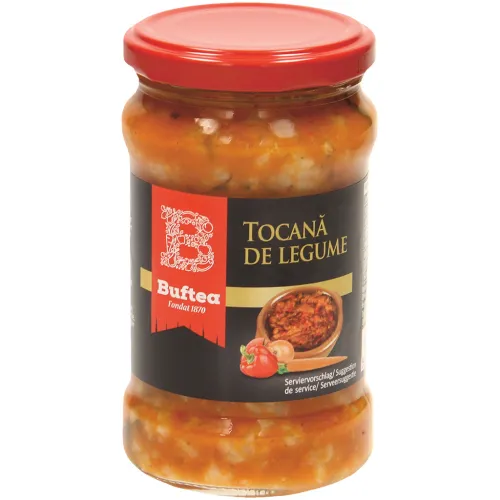 Tocana de legume - Овощное рагу с рисом. Пастеризованное.