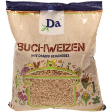 Buchweizen mit Dampf behandelt Buchweizen mit Dampf behandelt