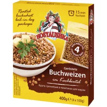 Buchweizen geröstet, im Kochbeutel Buchweizen geröstet, im Kochbeutel