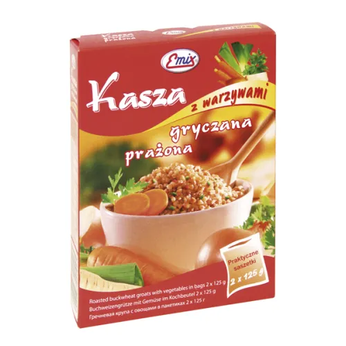 Гречневая каша с овощами быстрого приготовления