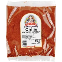 Chili gemahlen, extra scharf Chili gemahlen, extra scharf