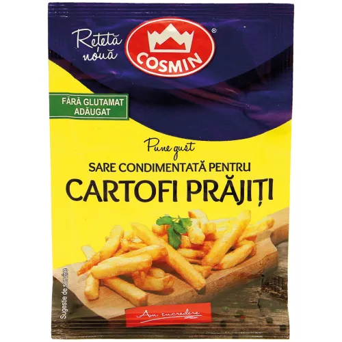 Gewürzsalz für Pommes, geräuchert.