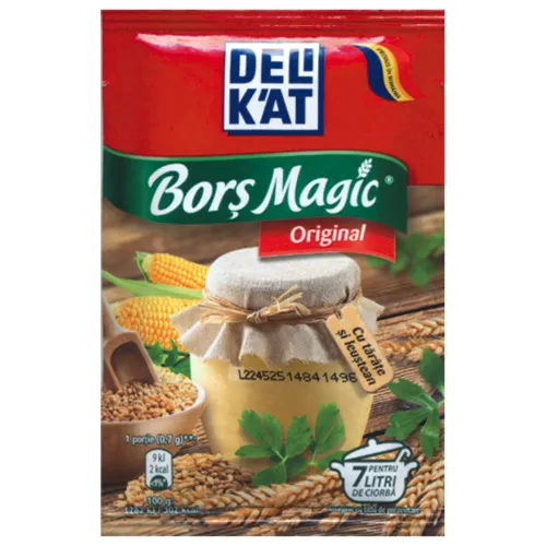 Bors Magic Original Ароматизированная приправа для придания вкуса румынскому кислому супу «Чорба»
