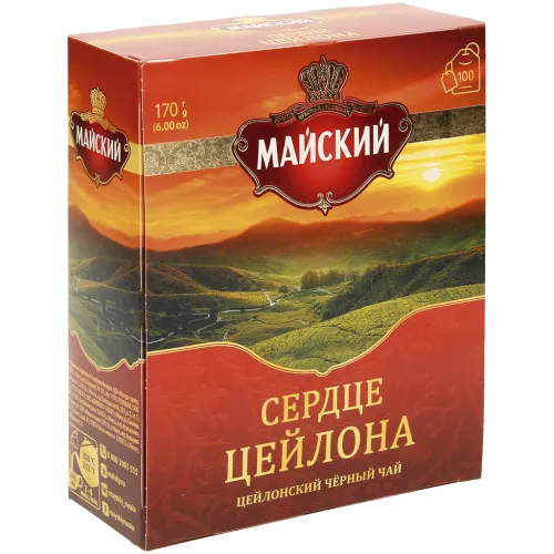 Черный чай из Цейлона Сердце Цейлона