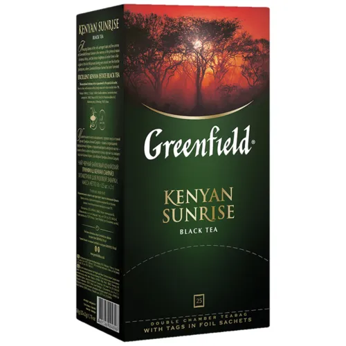 Чай черный Greenfield Kenyan Sunrise 25 x 2г