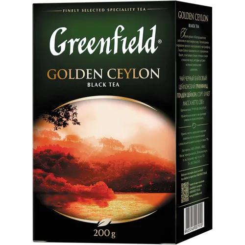 GREENFIELD Golden Ceylon Schwarzer Ceylon Tee