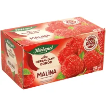 Aromatisierter Früchtetee mit Himbeeren .. Aromatisierter Früchtetee mit Himbeeren ..