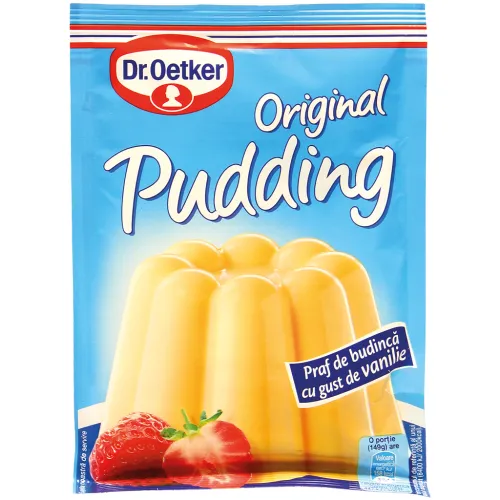 Puddingpulver mit Vanillegeschmack