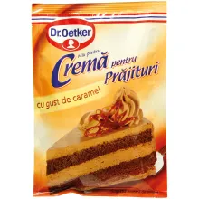 Pulver für Tortencreme mit Karamell-Gesc.. Pulver für Tortencreme mit Karamell-Gesc..