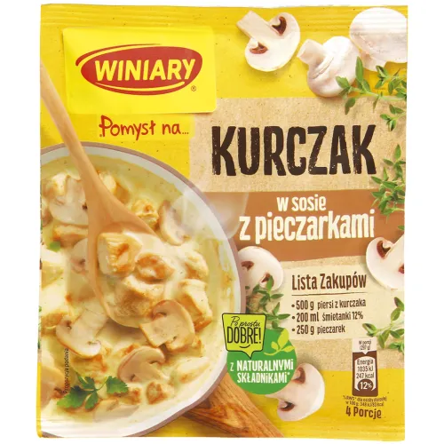 Würzmischung für Hähnchengeschnetzeltes mit Champignons