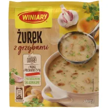 Aromatisierte saure Roggenmehlsuppe mit .. Aromatisierte saure Roggenmehlsuppe mit ..