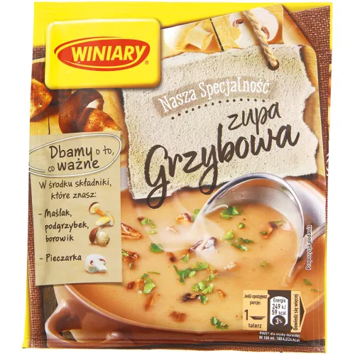 Winiary - Pilzsuppe