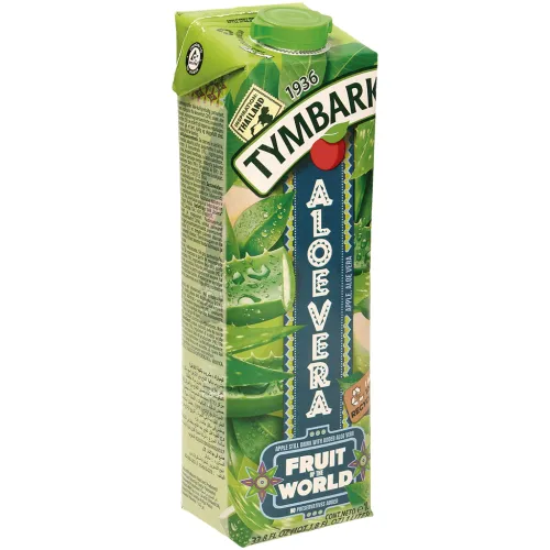 Aloe Vera Apfelgetränk mit Aloe Vera. Mit Zucker und Süßungsmittel. Ohne Kohlensäure, pasteurisiert.