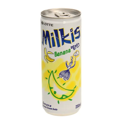 Milkis Kohlensäurehaltiges Getränk mit Bananengeschmack