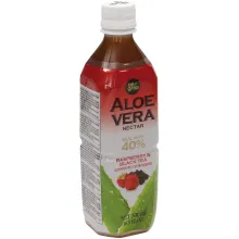 Getränk mit Aloe Vera und schwarzem Tee .. Getränk mit Aloe Vera und schwarzem Tee ..