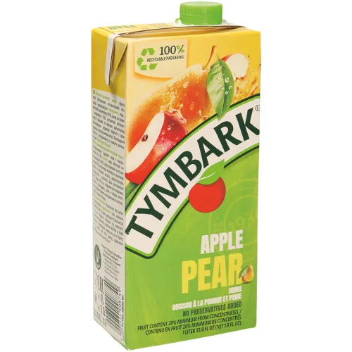 Apple Pear Getränk mit Apfel- und Birnensaft aus Apfel- und Birnensaftkonzentrat, mit Zucker und Süßungsmittel. Pasteurisiert.