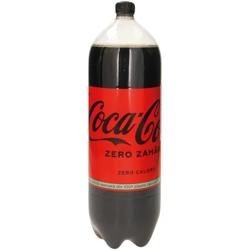 Kohlensäurehaltiges und koffeinhaltiges Erfrischungsgetränk COCA-COLA ZERO mit Süßungsmitteln