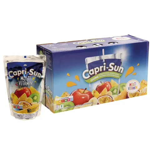 Fruchtsaftgetränk Capri Sonne Multivitamin mit 12% Fruchtgehalt 10 x 200ml