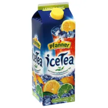 Eistee Zitrone Pfanner