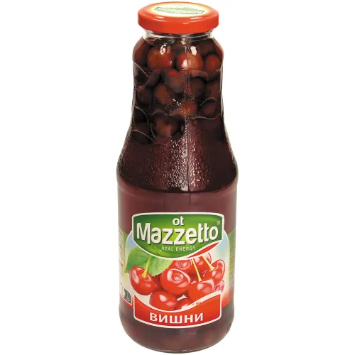 Mazzetto Безалкогольный напиток с вишней. С косточкой. Стерилизованный.
