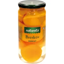 Персики, половинки фруктов, подслащенные