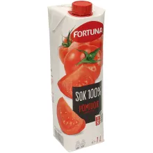 Tomatensaft aus Fruchtsaftkonzentrat, ge.. Tomatensaft aus Fruchtsaftkonzentrat, ge..