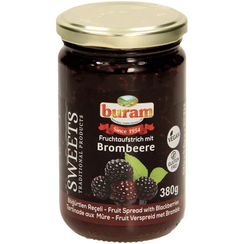 Fruchtaufstrich mit Brombeere