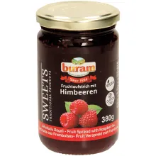 Fruchtaufstrich mit Himbeeren Fruchtaufstrich mit Himbeeren