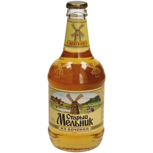 Пиво Старый мельник бочковое, мягкое 4,3% алк.