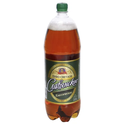 Bier Slavjanskoje Klassik hell 5% vol.